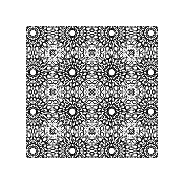 Dikişsiz desen çiçek süsleme