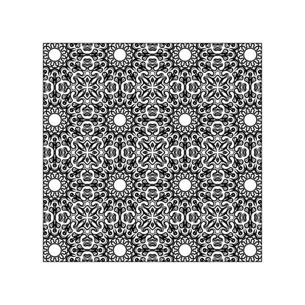 Dikişsiz desen çiçek süsleme