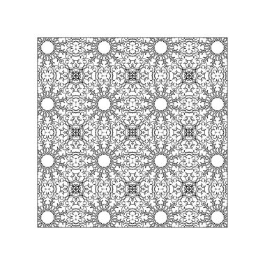 Dikişsiz desen çiçek süsleme