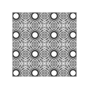 Dikişsiz desen çiçek süsleme