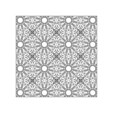 Dikişsiz desen çiçek süsleme