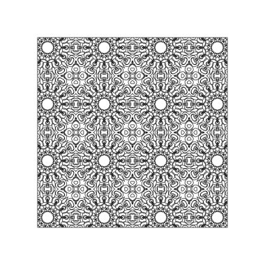 Dikişsiz desen çiçek süsleme