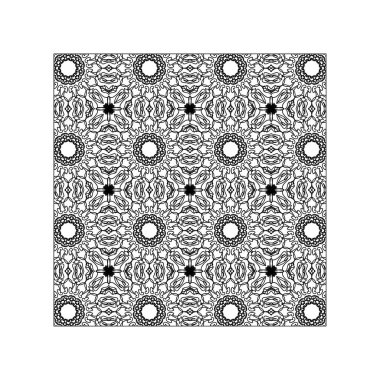 Dikişsiz desen çiçek süsleme