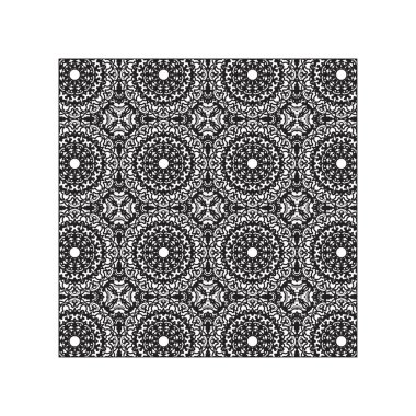 Dikişsiz desen çiçek süsleme