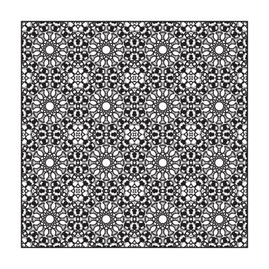 Dikişsiz desen çiçek süsleme