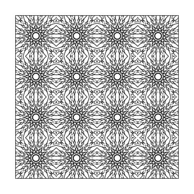 Dikişsiz desen çiçek süsleme