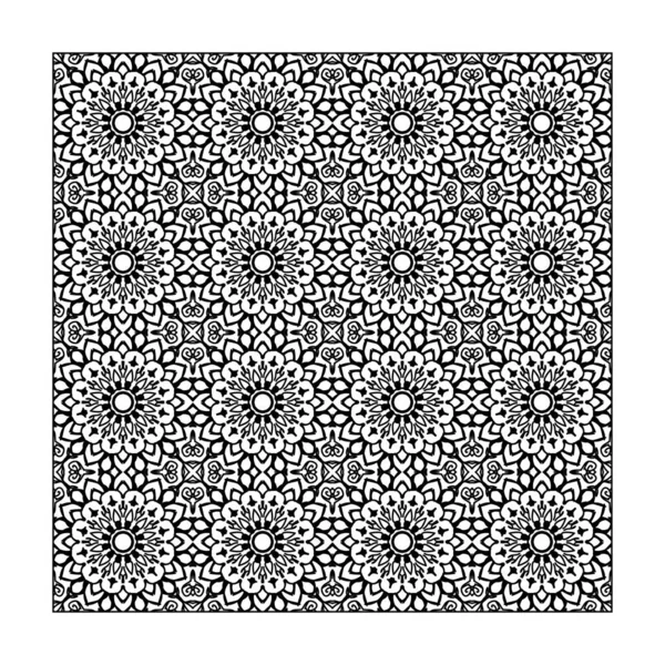 Dikişsiz desen çiçek süsleme