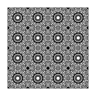 El yapımı mandala. Etnik doğulu karalama süsü dekorasyonu.