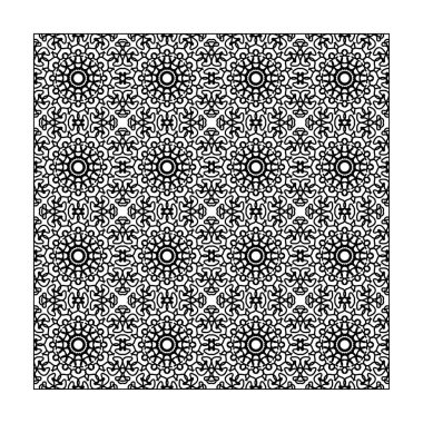 El yapımı mandala. Etnik doğulu karalama süsü dekorasyonu.