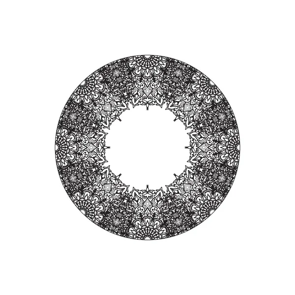 Květinový Ornament Vzor Bezešvé — Stockový vektor
