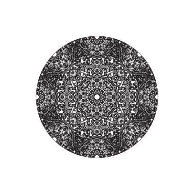 Dekoratif konsept soyut mandala çizimi