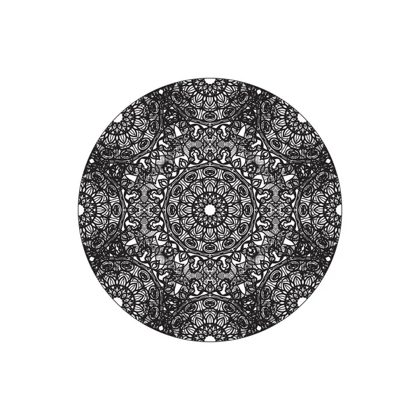 Dekoratif konsept soyut mandala çizimi