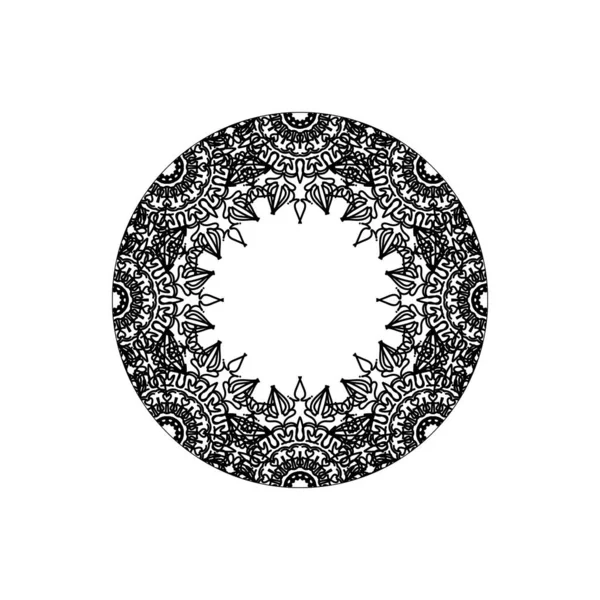 Dekorativa Begrepp Abstrakt Mandala Illustration — Stock vektor