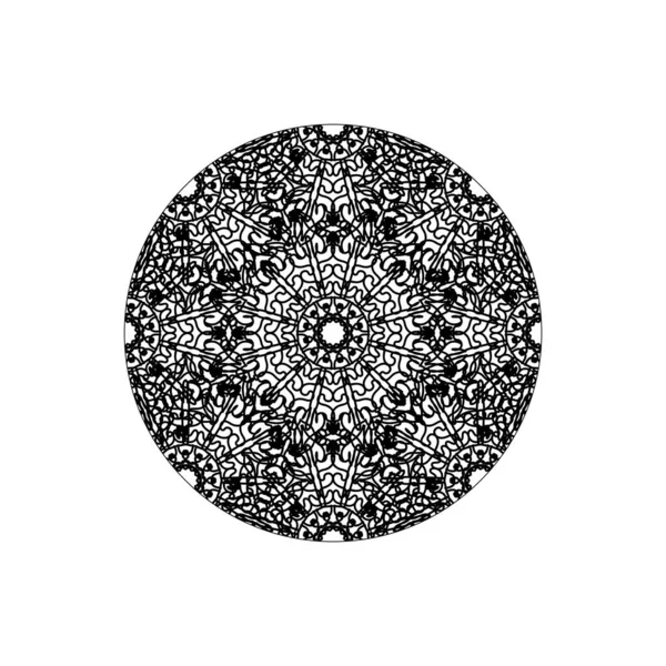 Dekoratif konsept soyut mandala çizimi