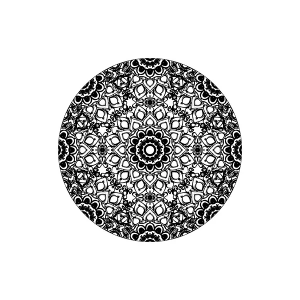 Dekoratif konsept soyut mandala çizimi