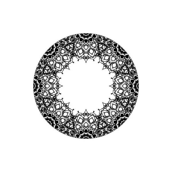 Dekoratives Konzept Abstrakte Mandala Illustration — Stockvektor