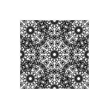 Dekoratif konsept soyut mandala çizimi