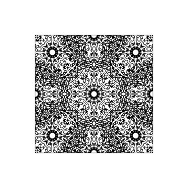 Dekoratif konsept soyut mandala çizimi