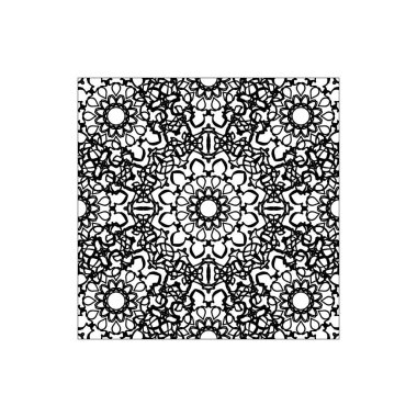 Dekoratif konsept soyut mandala çizimi