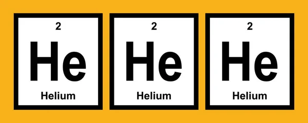 ヘリウム面白い科学Tシャツのベクトル画像 — ストックベクタ