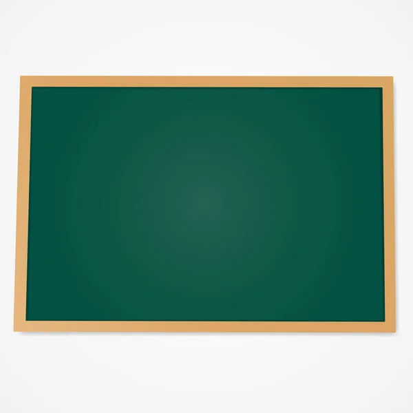 Blackboard Green Color Illustration Isolated Background — Stock Vector