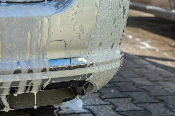 Car Washing Car Wash Shop — Stock Photo, Image