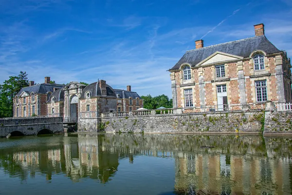 Xola Ferte Saint Aubin France 2015 Bâtiments Historiques Château Avec — Photo