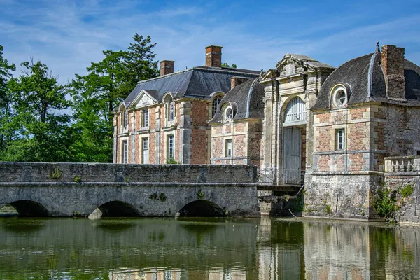 Xola Ferte Saint Aubin France 2015 Bâtiments Historiques Château Avec — Photo