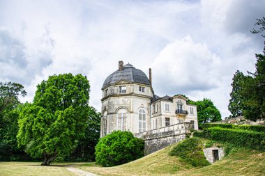 Tarihi Şato Chteauneuf-sur-Loire, Dpartement Loiret, Fransa,