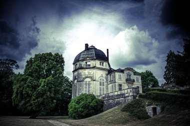 Tarihi Şato Chteauneuf-sur-Loire, Dpartement Loiret, Fransa,