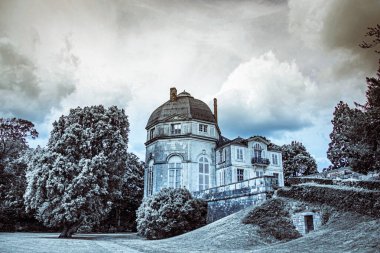 Tarihi Şato Chteauneuf-sur-Loire, Dpartement Loiret, Fransa,