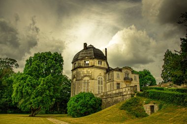 Tarihi Şato Chteauneuf-sur-Loire, Dpartement Loiret, Fransa,