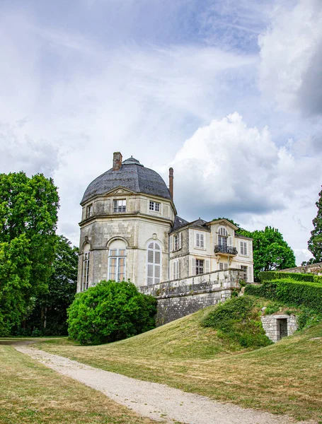 Castelo Histórico Chteauneuf Sur Loire Dpartement Loiret França — Fotografia de Stock