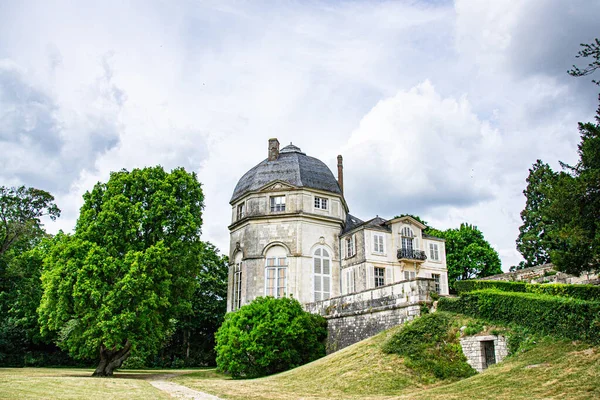 Zabytkowy Zamek Chteauneuf Sur Loire Dpartement Loiret Francja — Zdjęcie stockowe