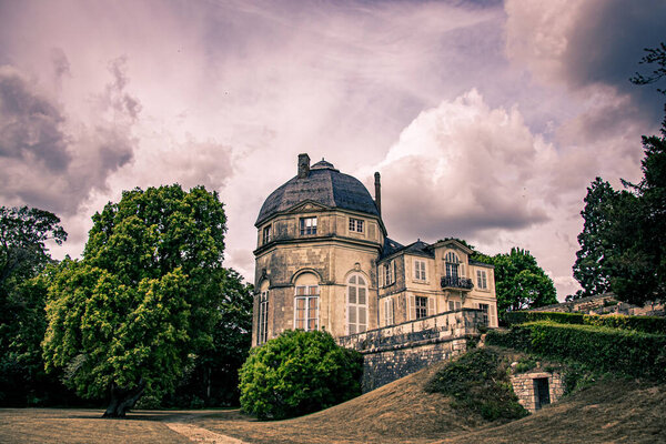 Исторический замок Штонеф-сюр-Луара, Дпартемент-Луаре, Франция,