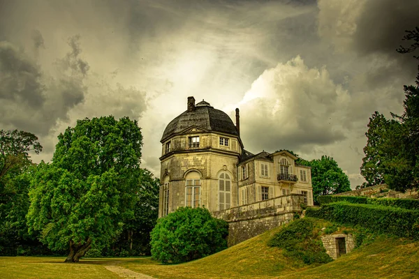 Tarihi Şato Chteauneuf-sur-Loire, Dpartement Loiret, Fransa,