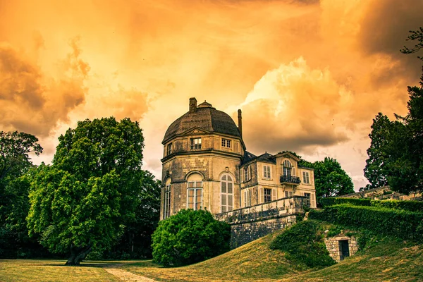 Tarihi Şato Chteauneuf-sur-Loire, Dpartement Loiret, Fransa,
