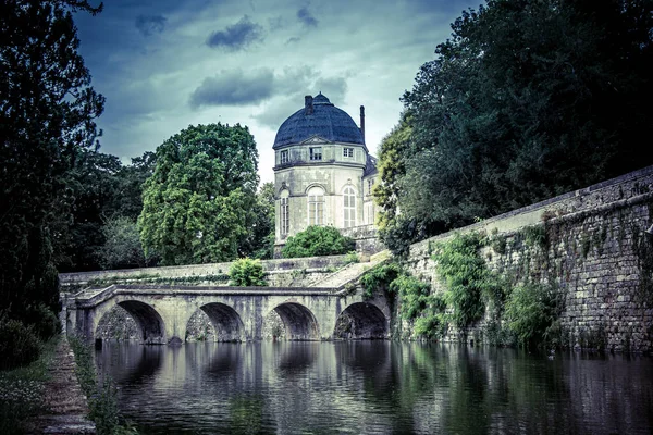 Das Historische Schloss Von Chteauneuf Sur Loire Dpartement Loiret Frankreich — Stockfoto