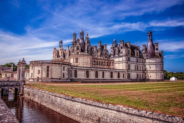Chateau Chambord Maior Castelo Vale Loire Património Mundial Unesco França — Fotografia de Stock