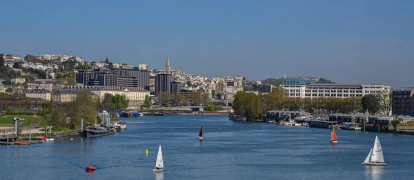 Vista Desde Parque Saint Cloud Francia 2014 — Foto de Stock