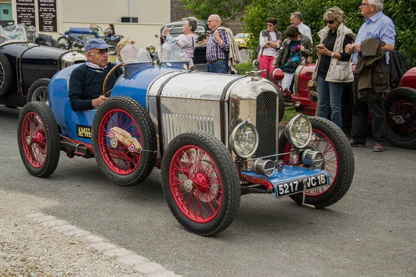 Vintage Sportscar Roadster 33Me Rencontre Internationale Amilcar Cyclecars 2015 Sologne — Fotografia de Stock