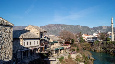 Blick auf die Altstadt in Mostar
