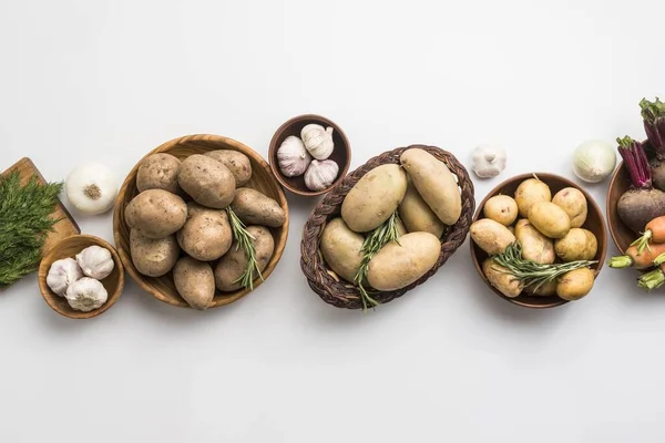 Bolsitas con verduras. concepto de foto hermosa de alta calidad — Foto de Stock