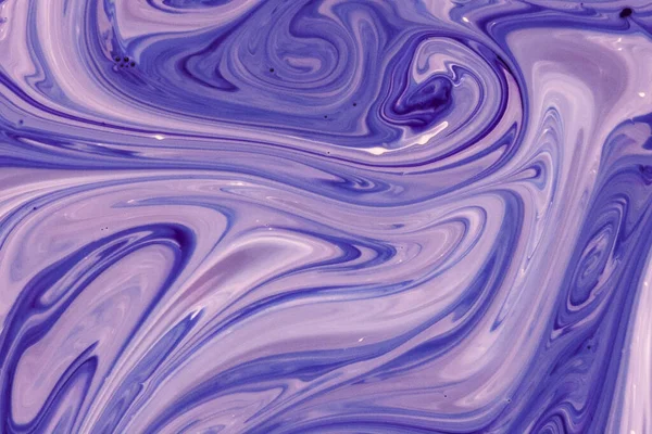 Blu lavanda marmorizzazione texture sfondo creativo con astratto olio dipinto onde superficie fatta a mano. Alta qualità bella concetto di foto — Foto Stock