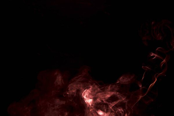 Abstract burning bright smoke black background. Resolution and high quality beautiful photo