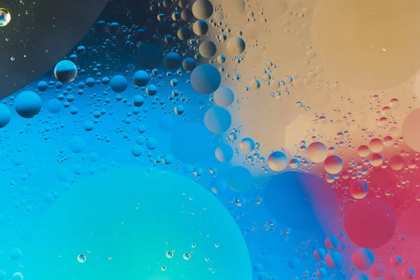 Burbujas circulares colorido texturizado telón de fondo. Foto de alta calidad — Foto de Stock