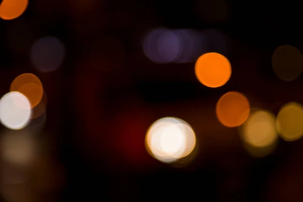 Luces borrosas de la ciudad. Foto de alta calidad — Foto de Stock