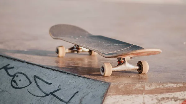 Skateboard Freien Skatepark Foto Hoher Auflösung — Stockfoto