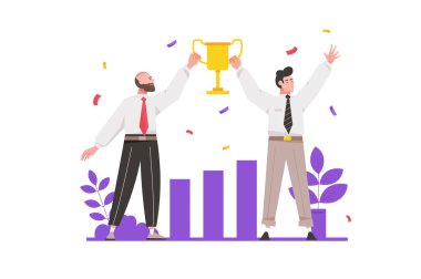 Düz tasarımda iş başarısı kavramı