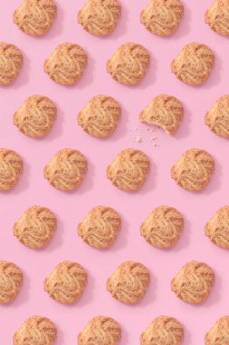 Şekerli tarçınlı kurabiye deseni